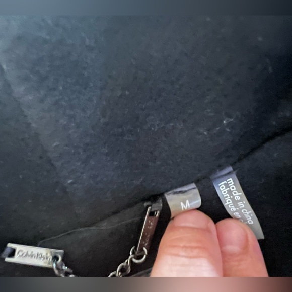 Calvin Klein Women’s Coat Size Medium Color Black Never Worn - Picture 4 of 14